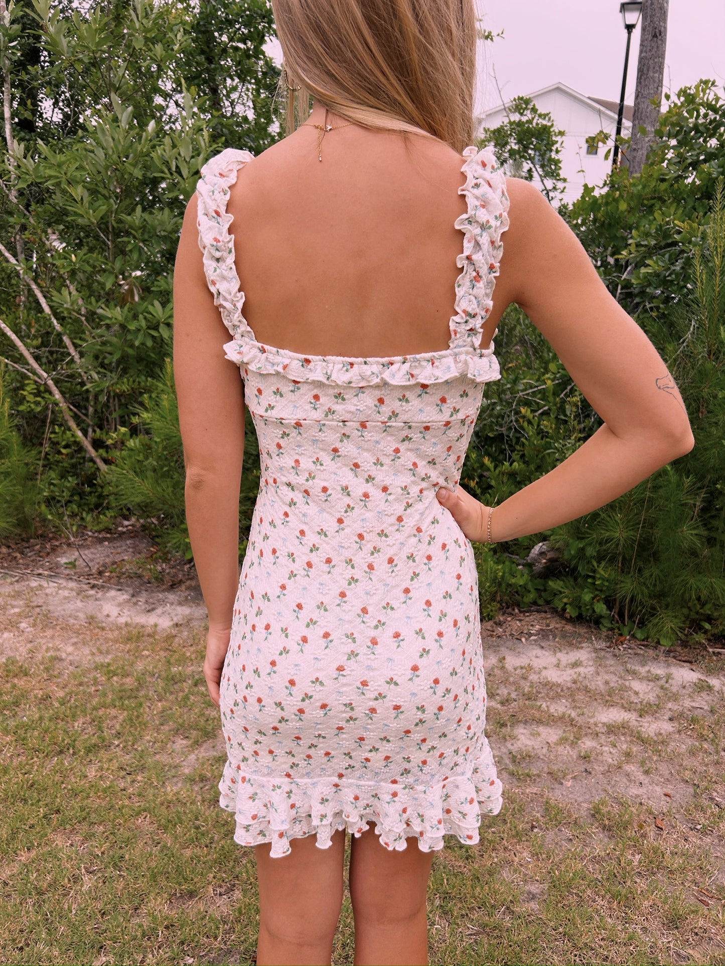 DITSY FLOWER MINI DRESS