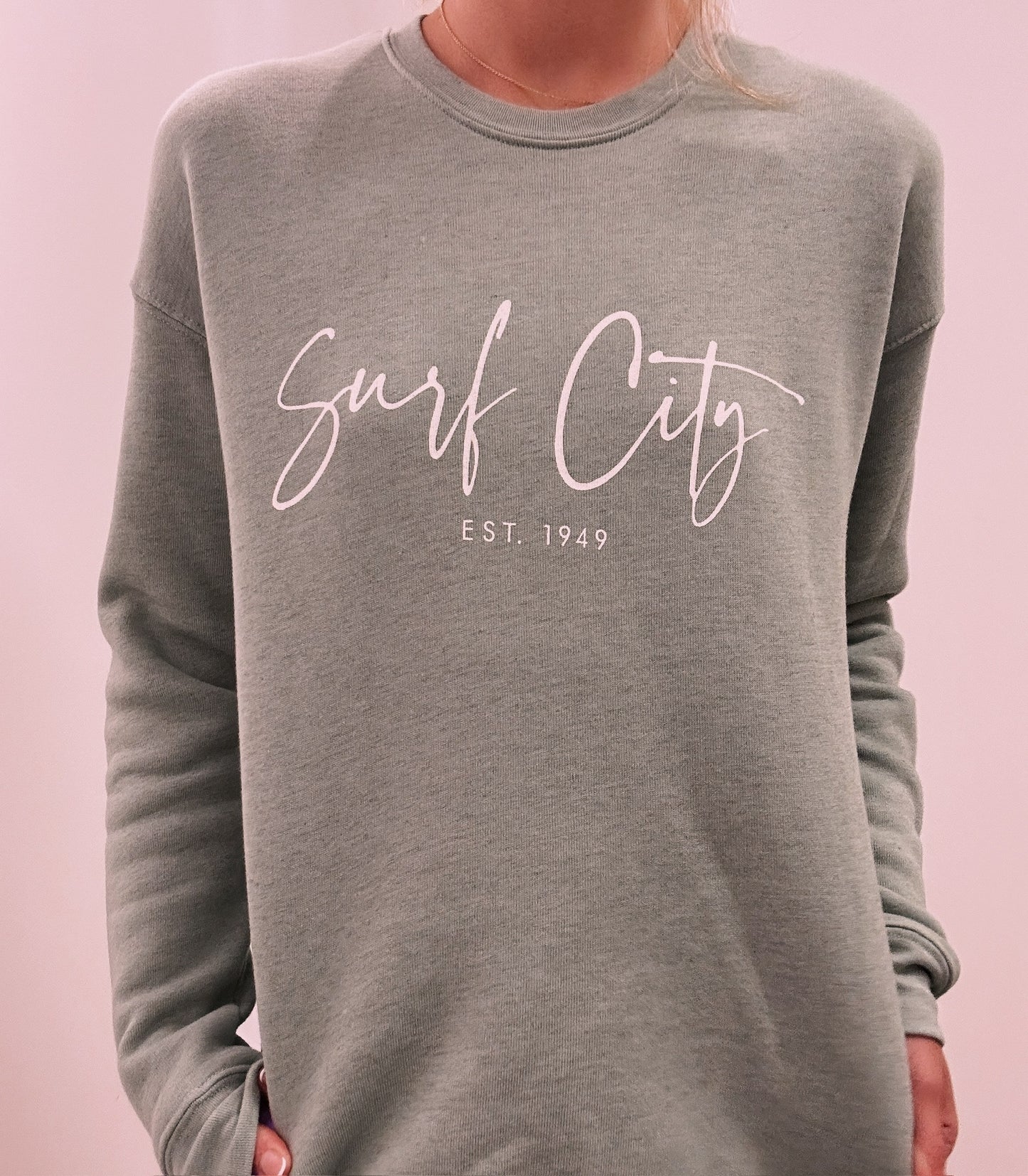 SURF CITY CREWNECK