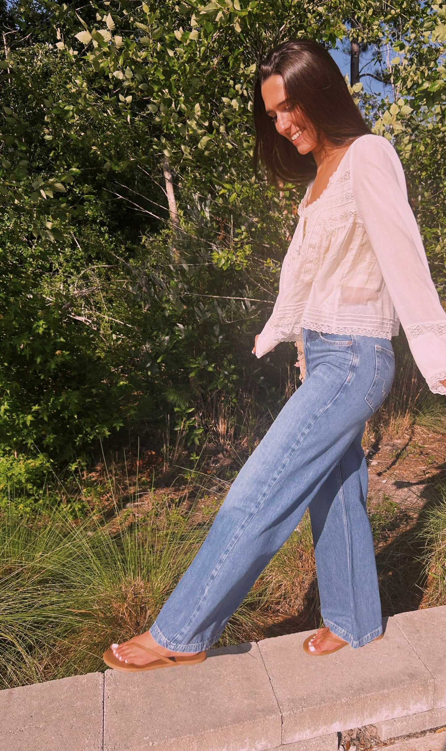 FREE PEOPLE LONG SLEEVE EVERMORE
