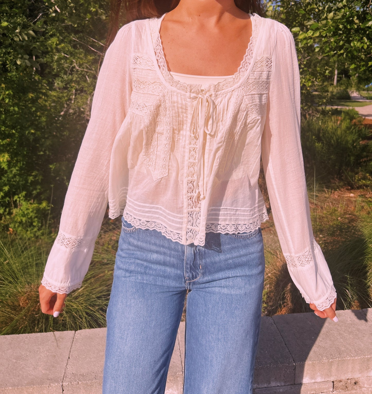 FREE PEOPLE LONG SLEEVE EVERMORE