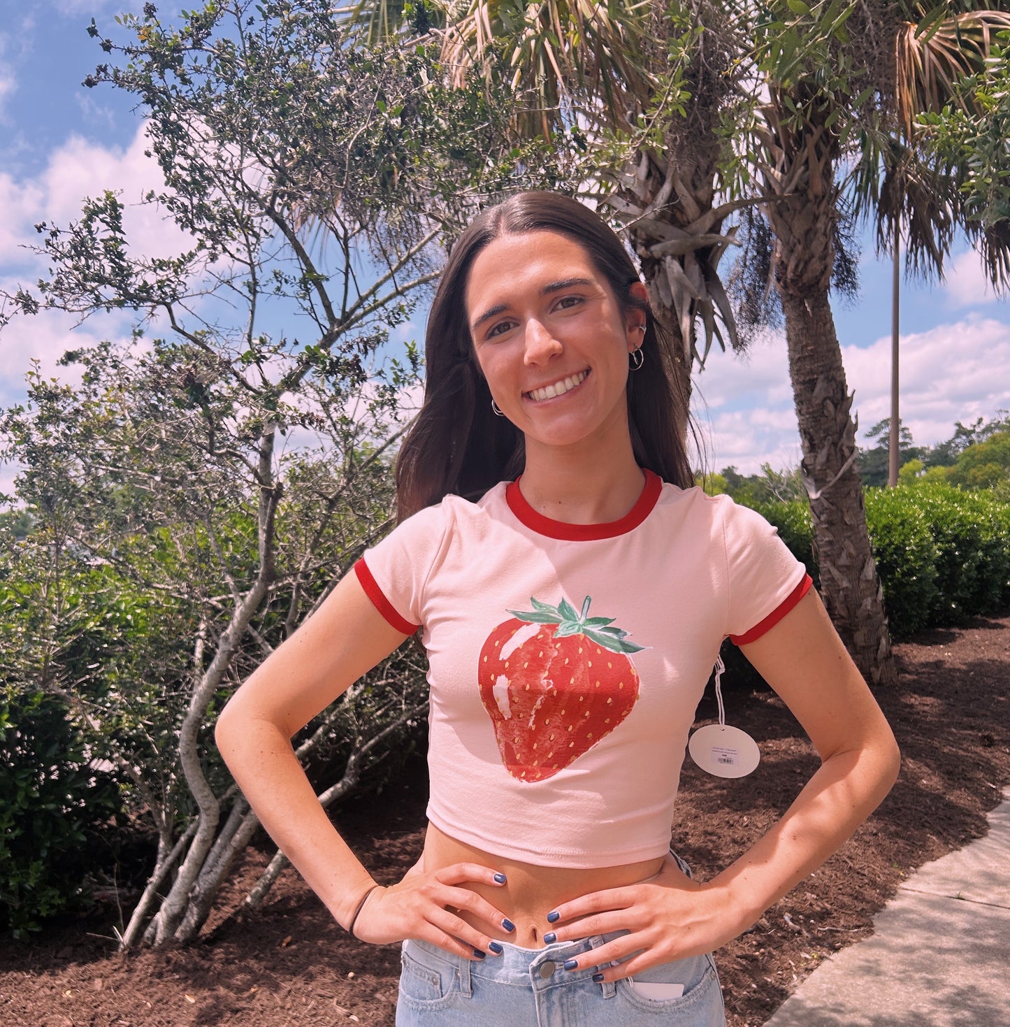 STRAWBERRY BABY TEE