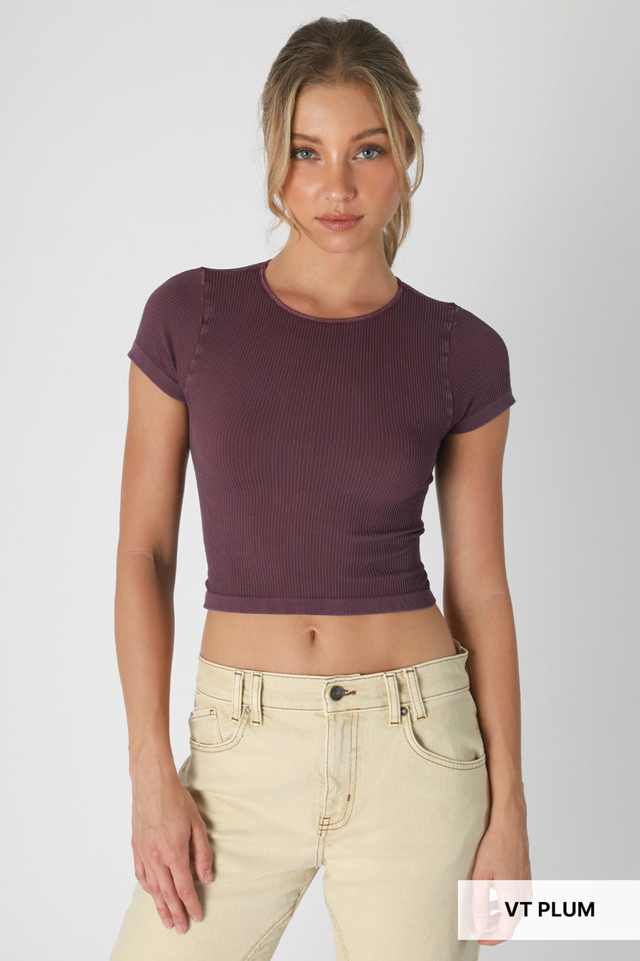 RIBBED BABY TEE