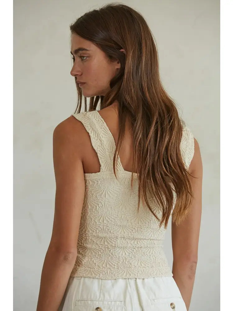 SEAMLESS JACQUARD TANK