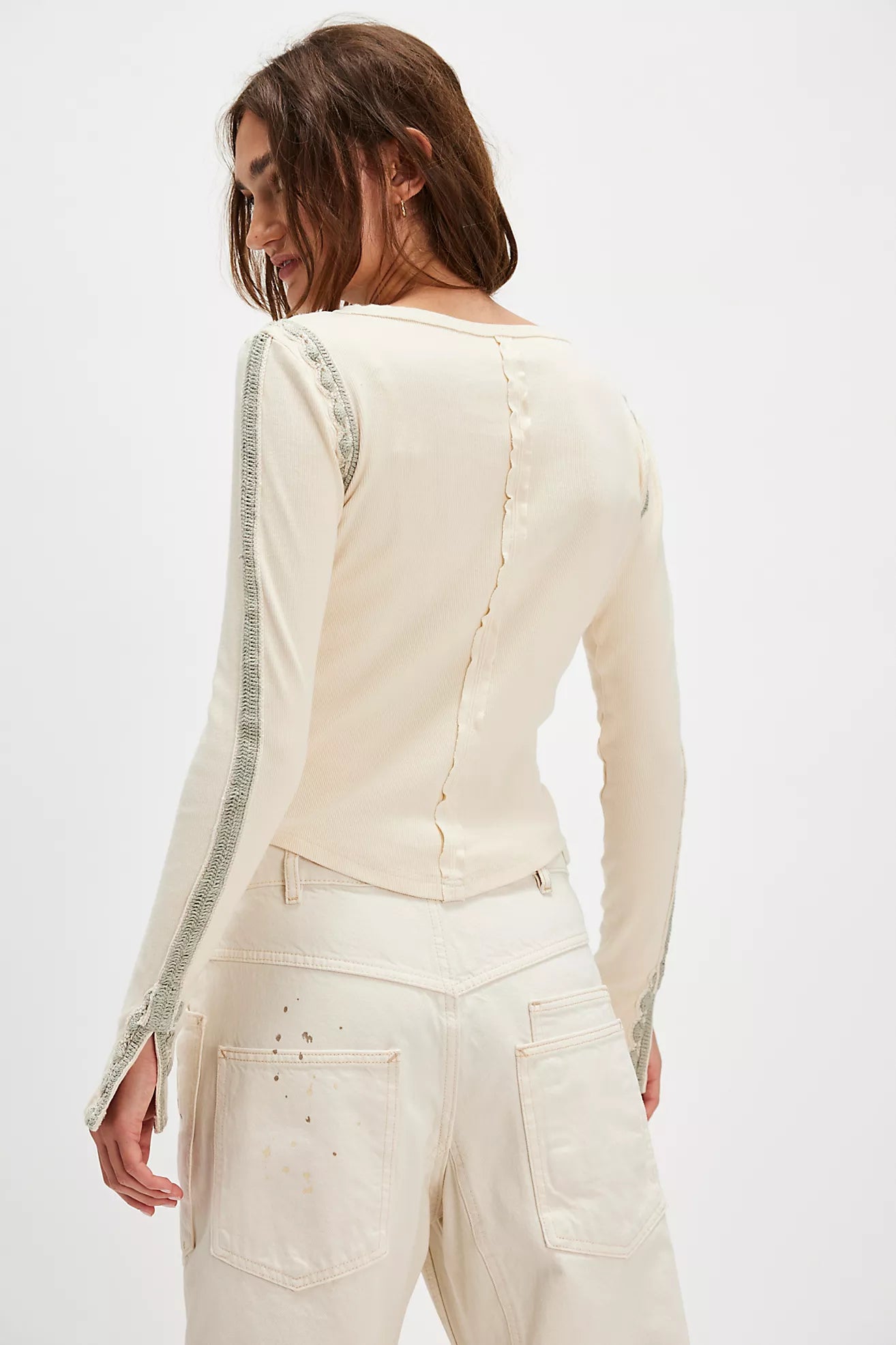 FREE PEOPLE LOST LOVE LONG SLEEVE