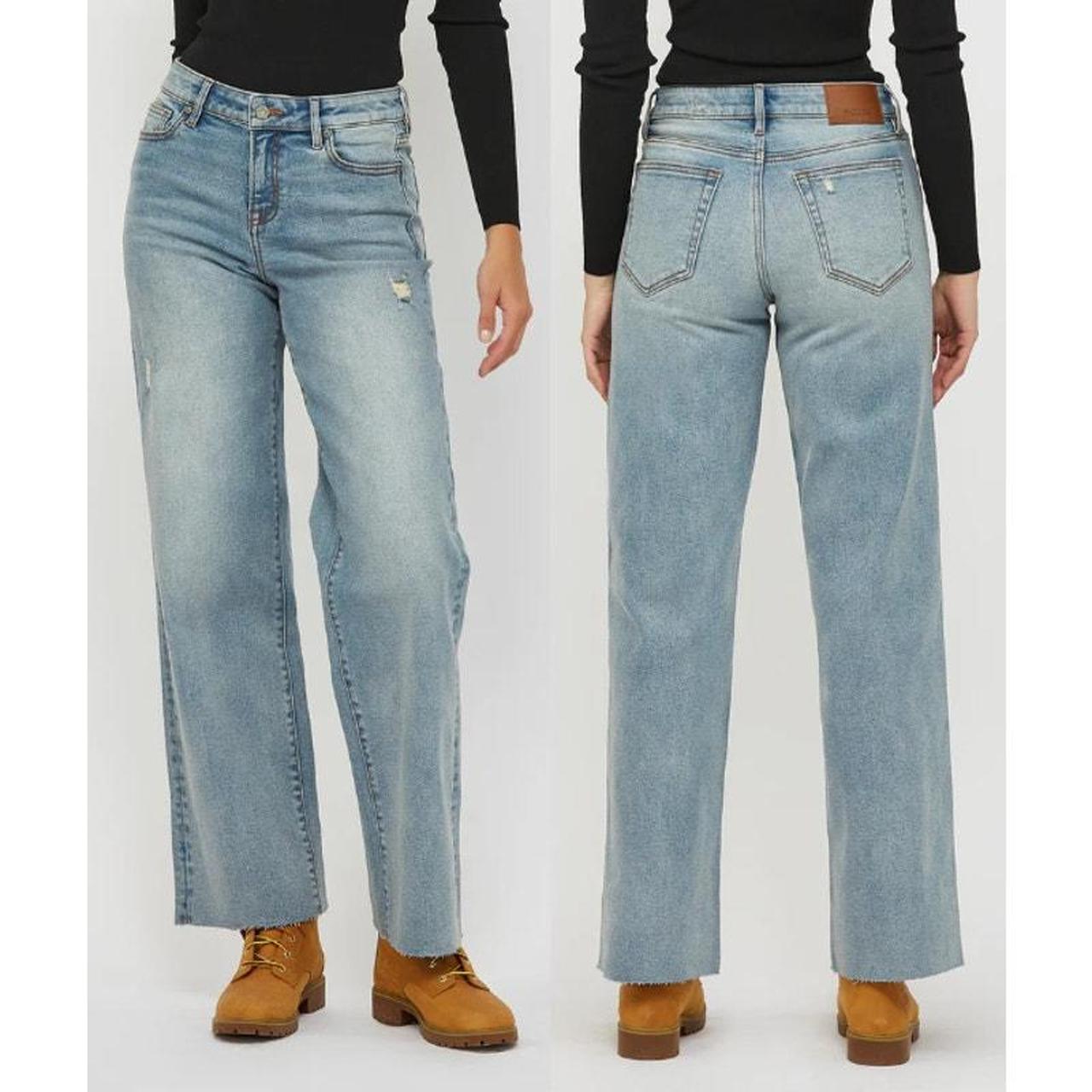 HIDDEN VINTAGE WASH STRETCH CLEAN CUT HEM