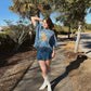 FREE PEOPLE LOVE ROSE TEE