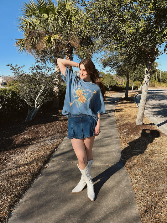 FREE PEOPLE LOVE ROSE TEE
