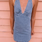FREE PEOPLE TREVI DENIM  MINI