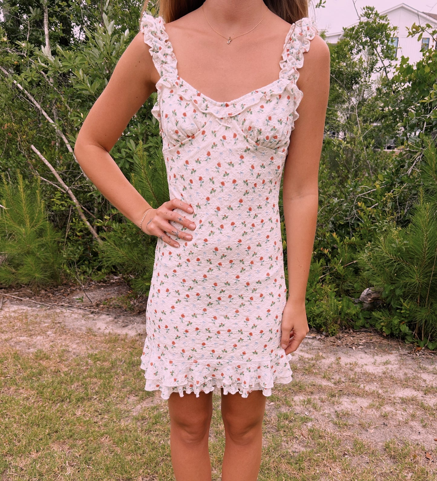 DITSY FLOWER MINI DRESS