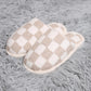 CHECKER SLIPPERS