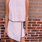 CONTRAST TRIM WRAP MINI SKORT