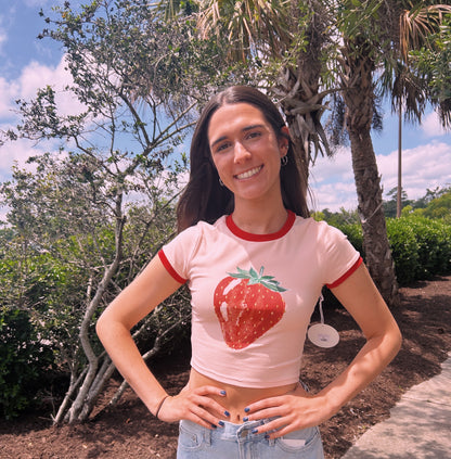 STRAWBERRY BABY TEE