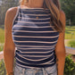 FREE PEOPLE MIA STRIPED TANK