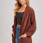 CHUNKY CABLE CARDIGAN