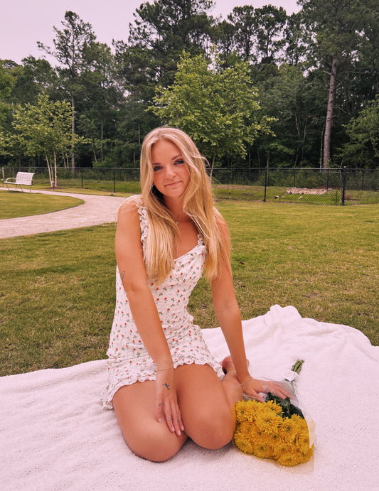 DITSY FLOWER MINI DRESS