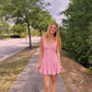 SWEETHEART NECKLINE MINI DRESS