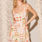 PRINTED BINDING DRESS
