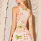 PRINTED BINDING DRESS