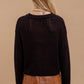 CROCHET KNIT SWEATER