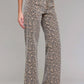CHEETAH WIDE COMFORT FLARE JEAN