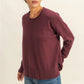 DROP SHOULDER SWEATER