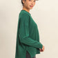 DROP SHOULDER SWEATER