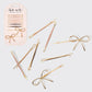BOW BOBBY PINS SET