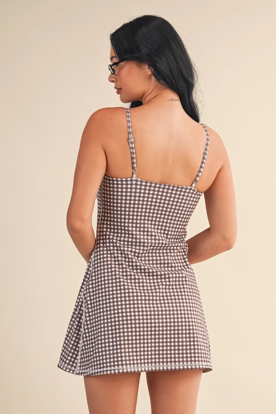 Gingham Sweetheart Dress