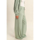 HIGH WAIST DRAWSTRING PANTS