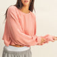 LONG SLEEVE ROUND NECK CROPPED