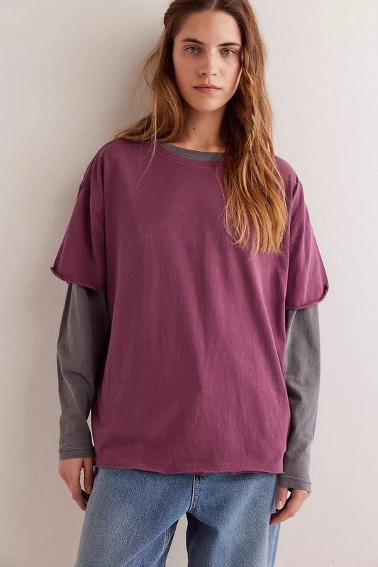 FREE PEOPLE NINA TEE
