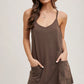 SLEEVELESS MINI DRESS