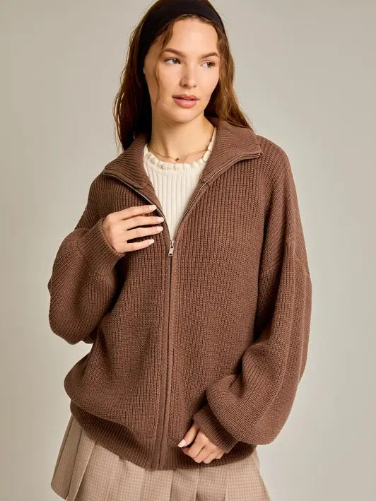 OVERSIZED SWEATER CARDIGAN