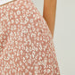 FLORAL PRINTED MIDI SKIRT
