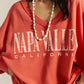 FREE PEOPLE WTF VENICE V NECK GRAPHIC