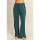 SCUBA HIGH WAIST WIDE LEG PANTS