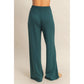 SCUBA HIGH WAIST WIDE LEG PANTS