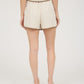 CONTRAST TRIM WRAP MINI SKORT