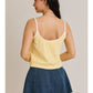 SPAGHETTI SWEATER TANK TOP