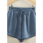 SCUBA ELASTICIZED LOOSE SWEAT SHORTS