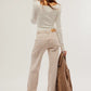FREE PEOPLE TINSLEY BAGGY HIGH RISE