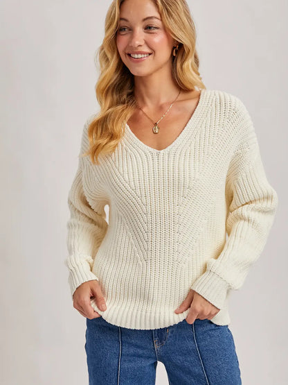 V-NECK SWEATER