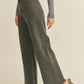 STRAIGHT WIDE LEG DENIM PANTS