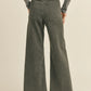 STRAIGHT WIDE LEG DENIM PANTS